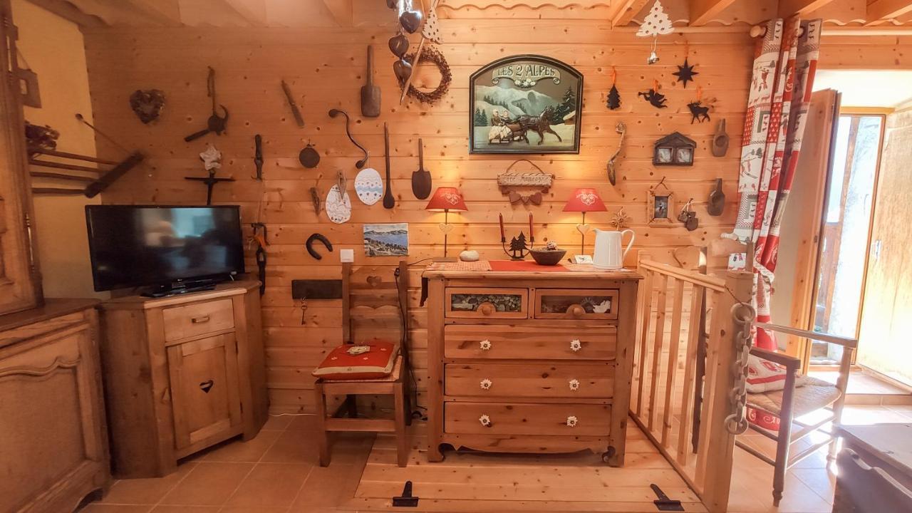 Вилла La Grange St. Cyprien, Venosc - Les Deux Alpes Экстерьер фото