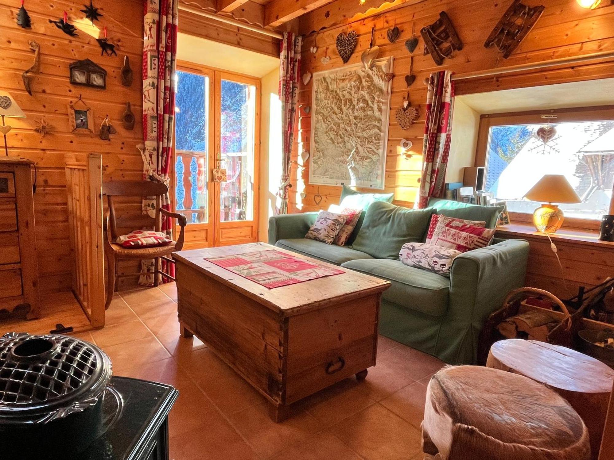 Вилла La Grange St. Cyprien, Venosc - Les Deux Alpes Экстерьер фото